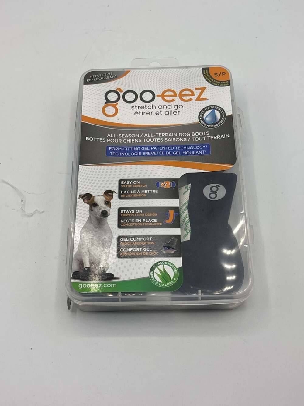 Goo-eez All-Season All-Terrain Dog Boots Size S/P Black